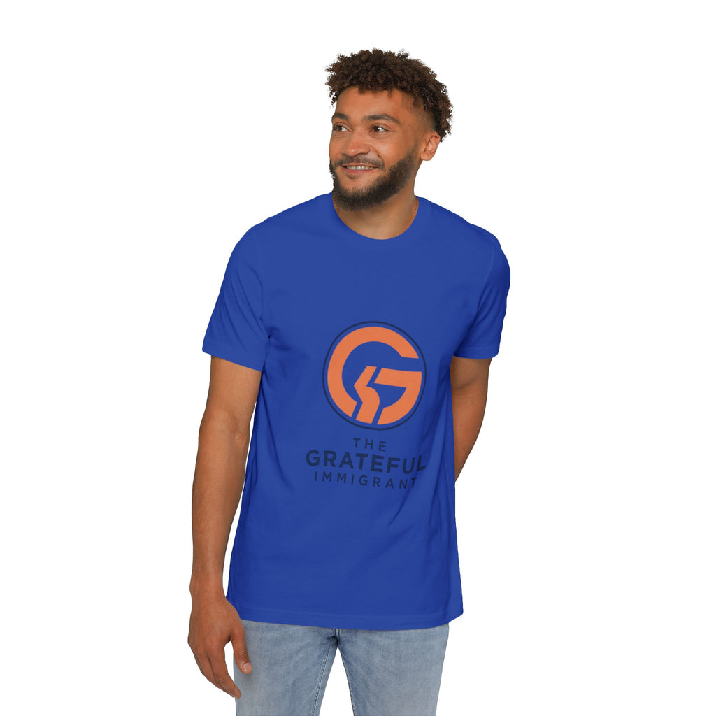 Grateful Immigrant Logo T-Shirt — “Live Grateful” Graphic Tee