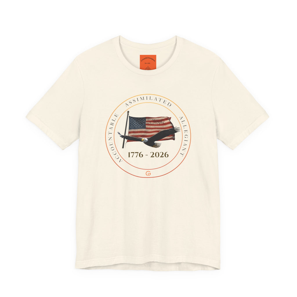 The Grateful Immigrant Seal 1776 - 2026 (250 Year Celebration)