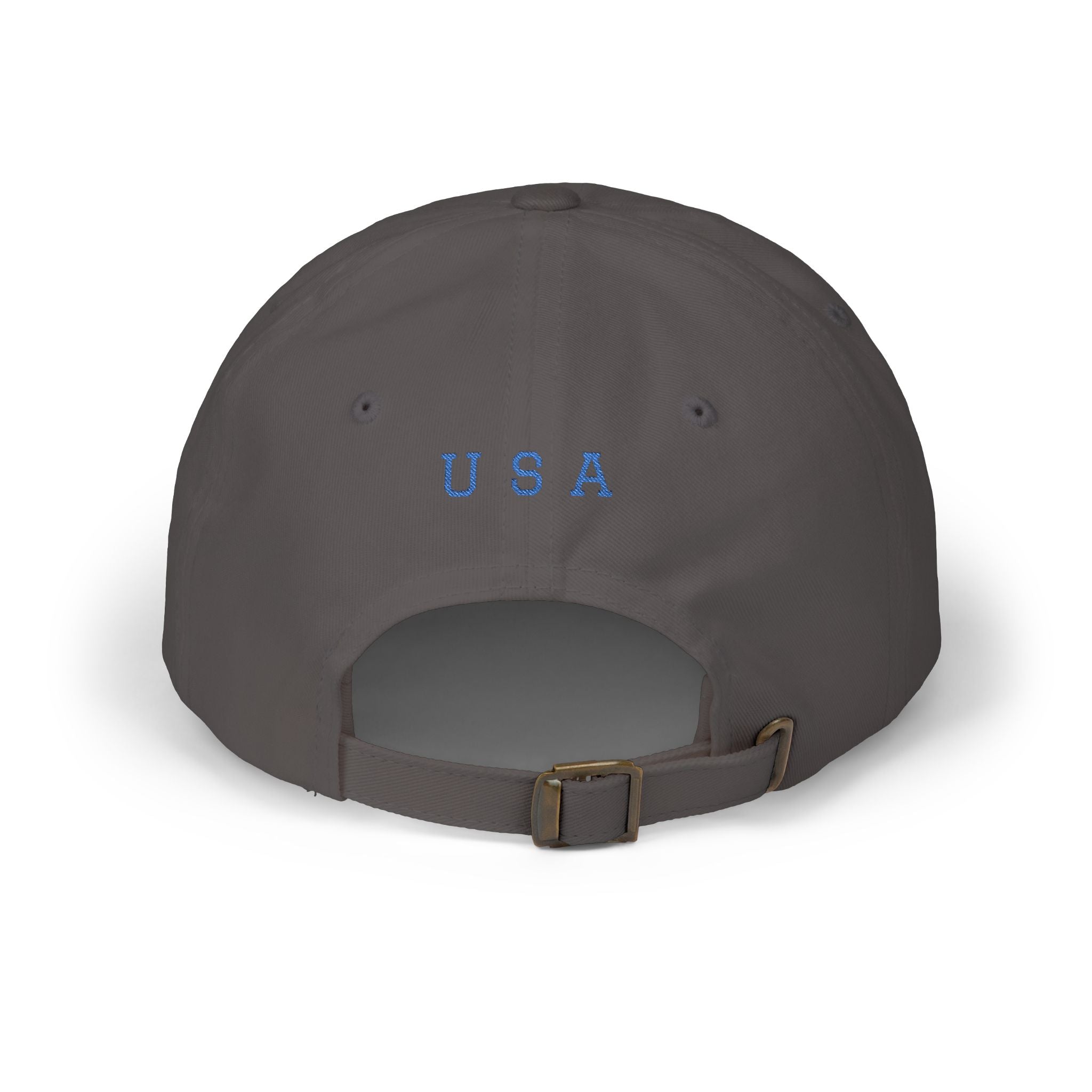 Grateful Logo - Minimal Red G Logo Hat with 'USA' Embroidery