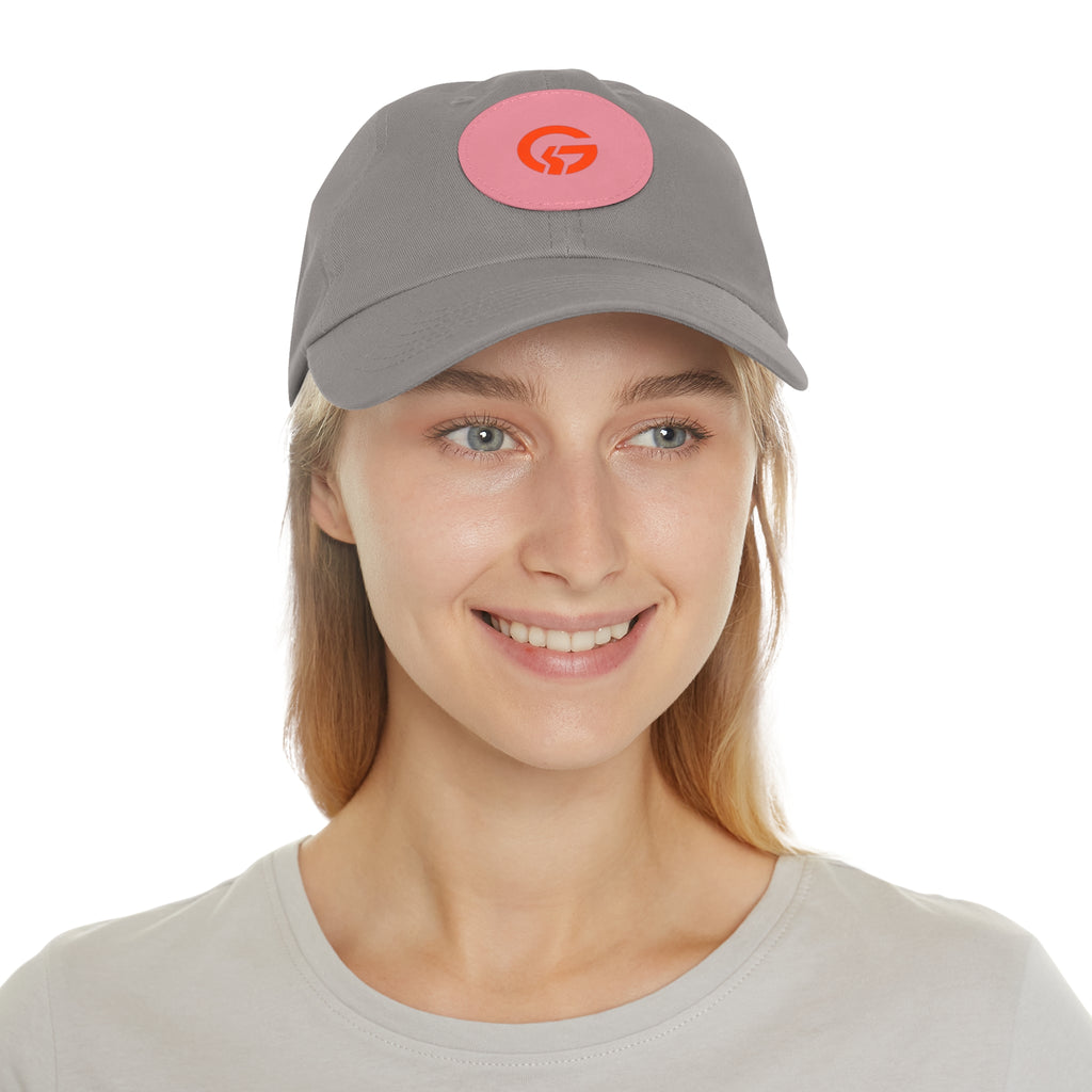 Grateful Logo — Minimal Orange Logo Baseball Cap