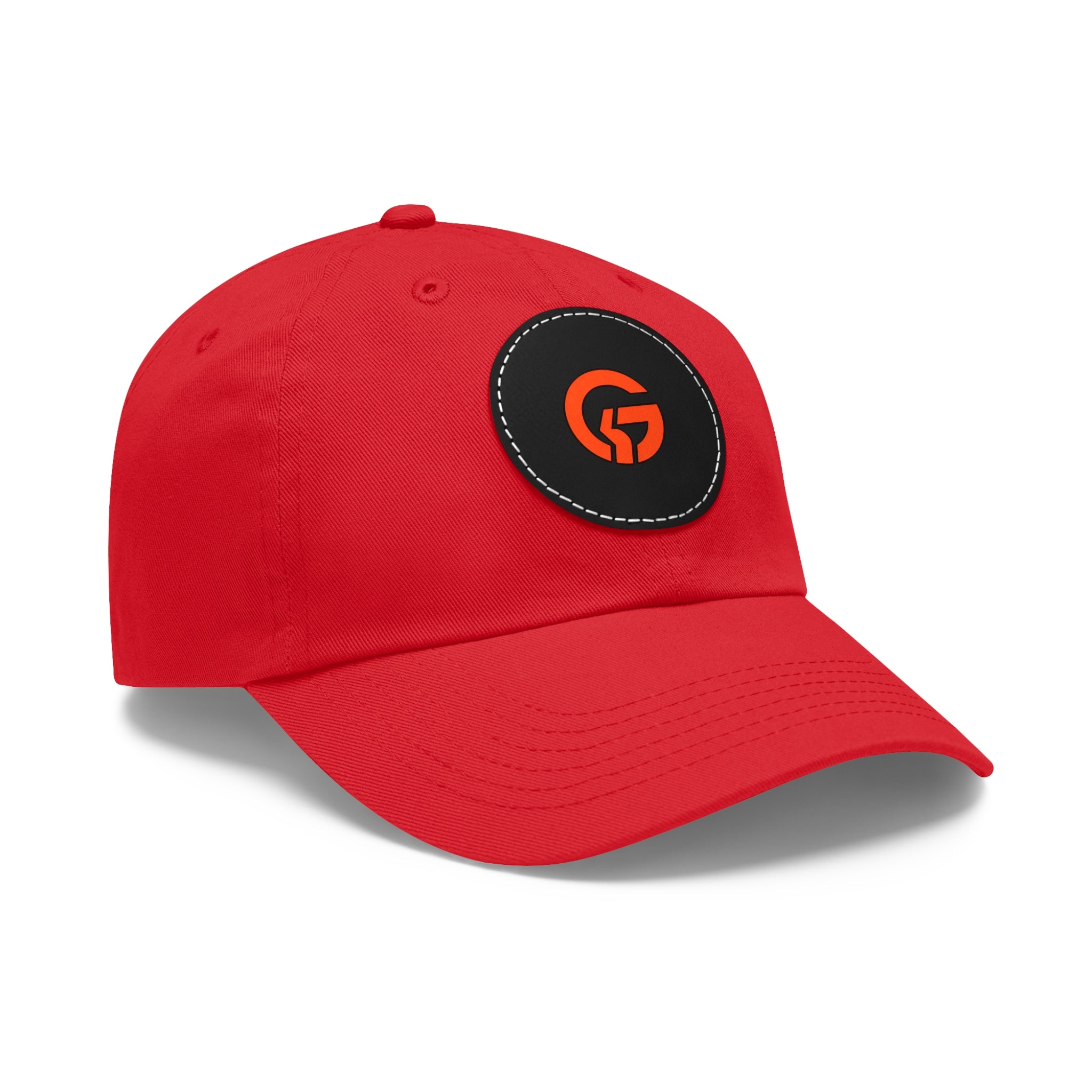 Grateful Logo — Minimal Orange Logo Baseball Cap