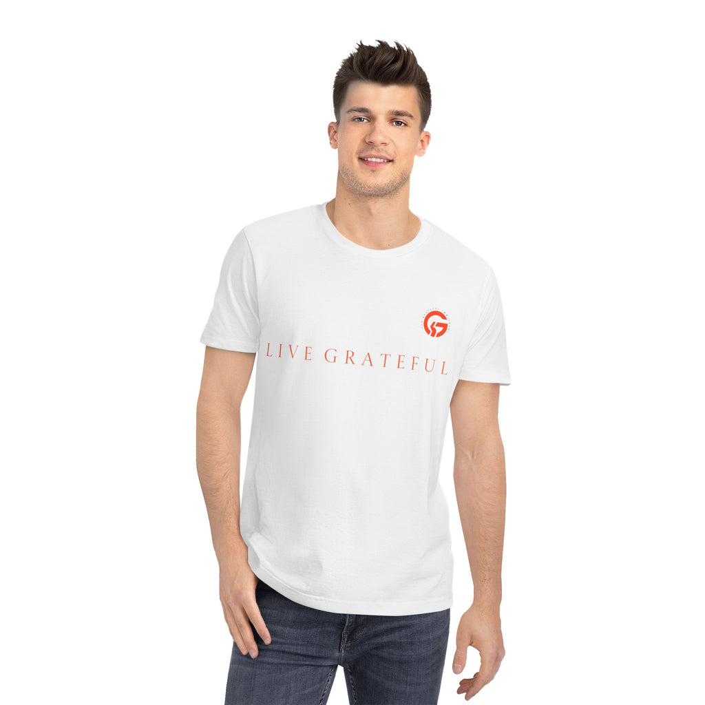 Copy of Live Grateful T-Shirt — "Gratitude is Rebellion" Minimal Positive Message Tee