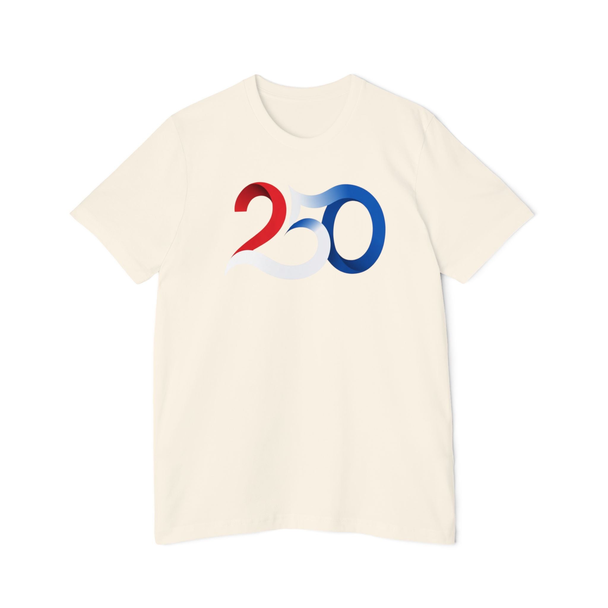Patriotic '250' Graphic Tee — Live Grateful Back Print
