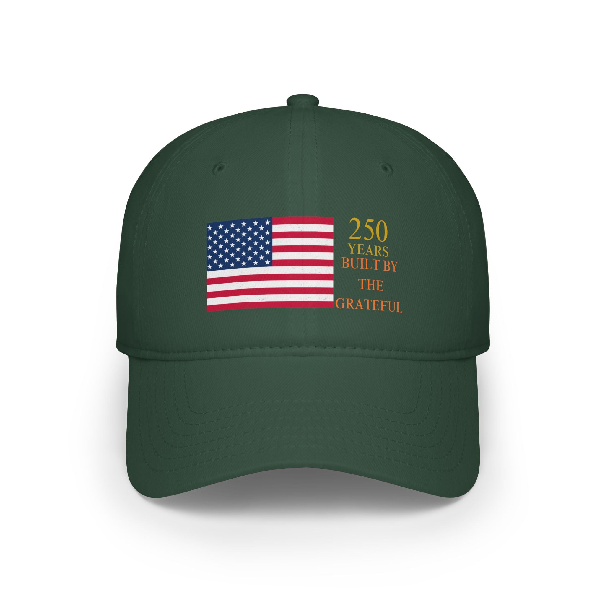 American Flag 250th Anniversary Low Profile Baseball Cap