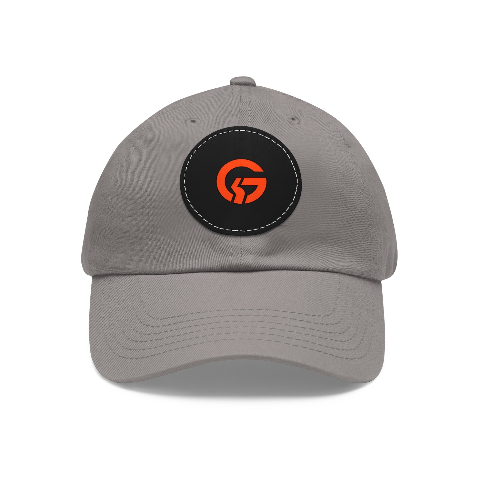 Grateful Logo — Minimal Orange Logo Baseball Cap