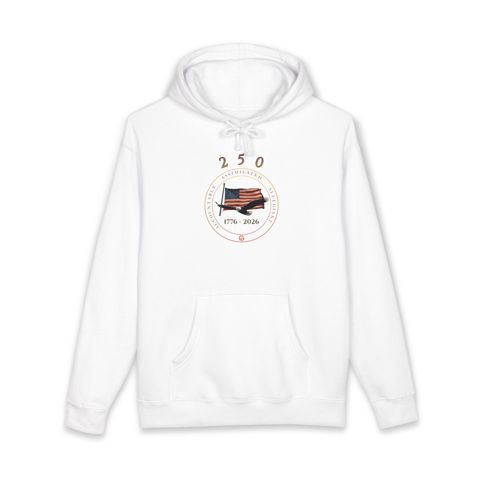 250 Grateful Years  Heavy Premium American Grateful Hoodie