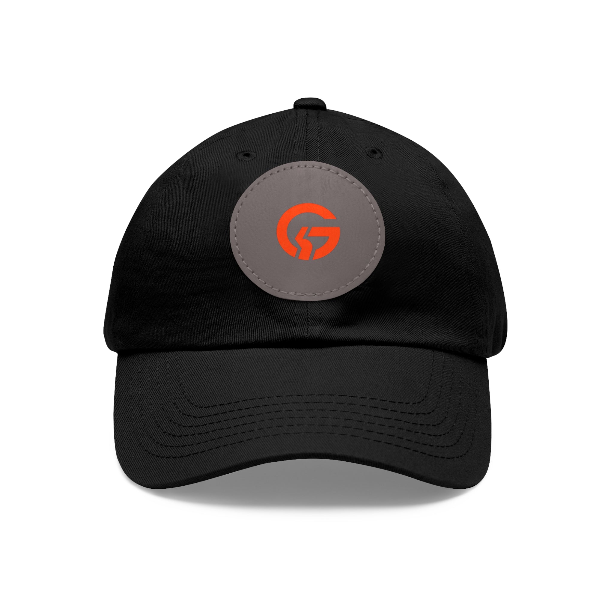 Grateful Logo — Minimal Orange Logo Baseball Cap