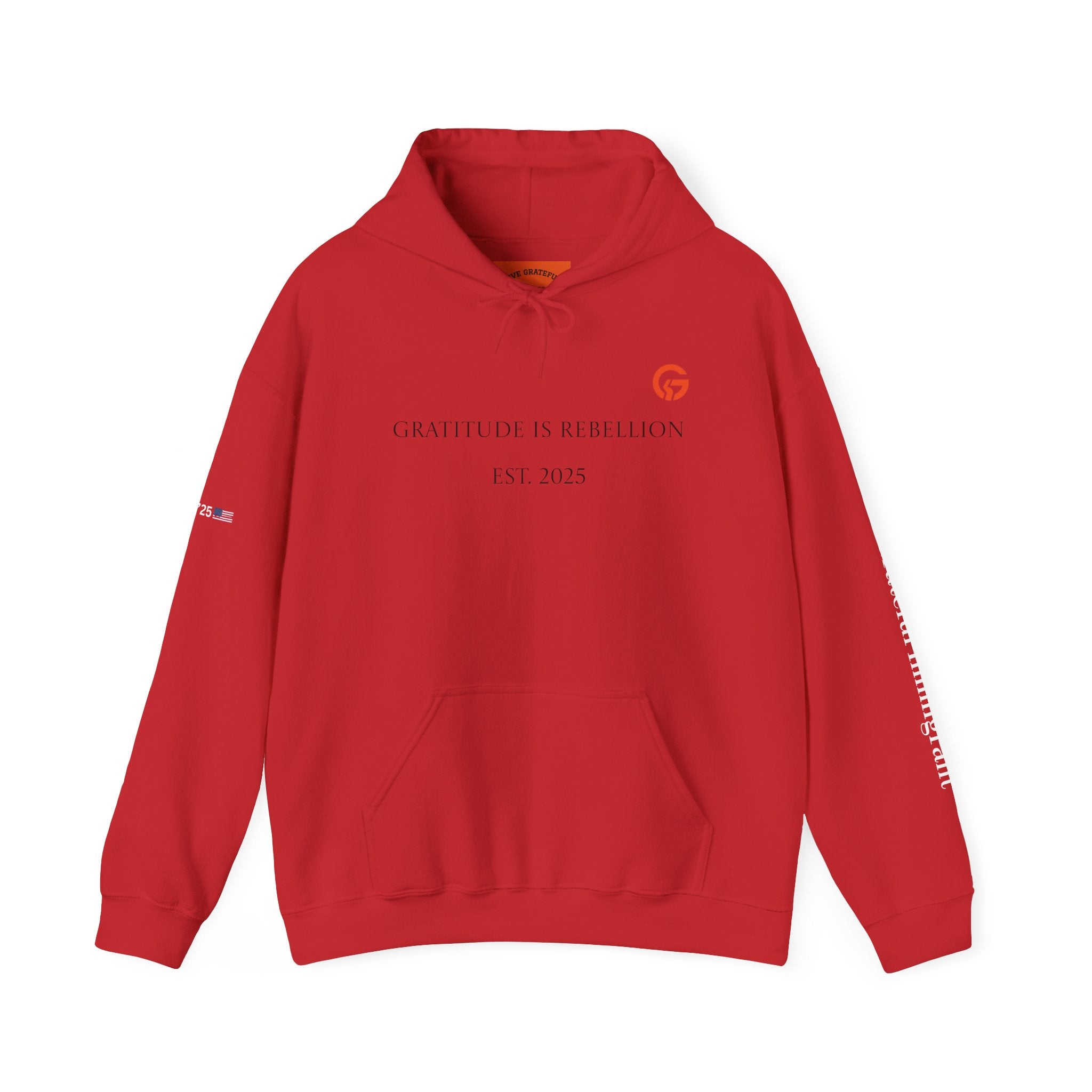 Gratitude Is Rebellion Hoodie WTXT — Live Grateful Sweatshirt