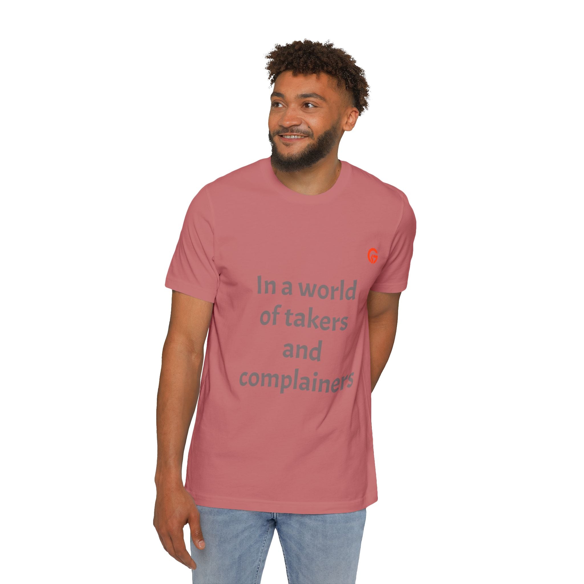 Gratitude Is Rebellion T-Shirt — "In a world of takers and complainers" Inspirational Tee