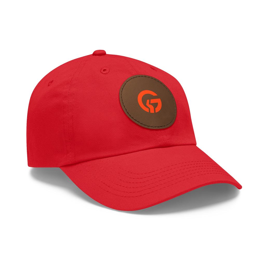 Grateful Logo — Minimal Orange Logo Baseball Cap