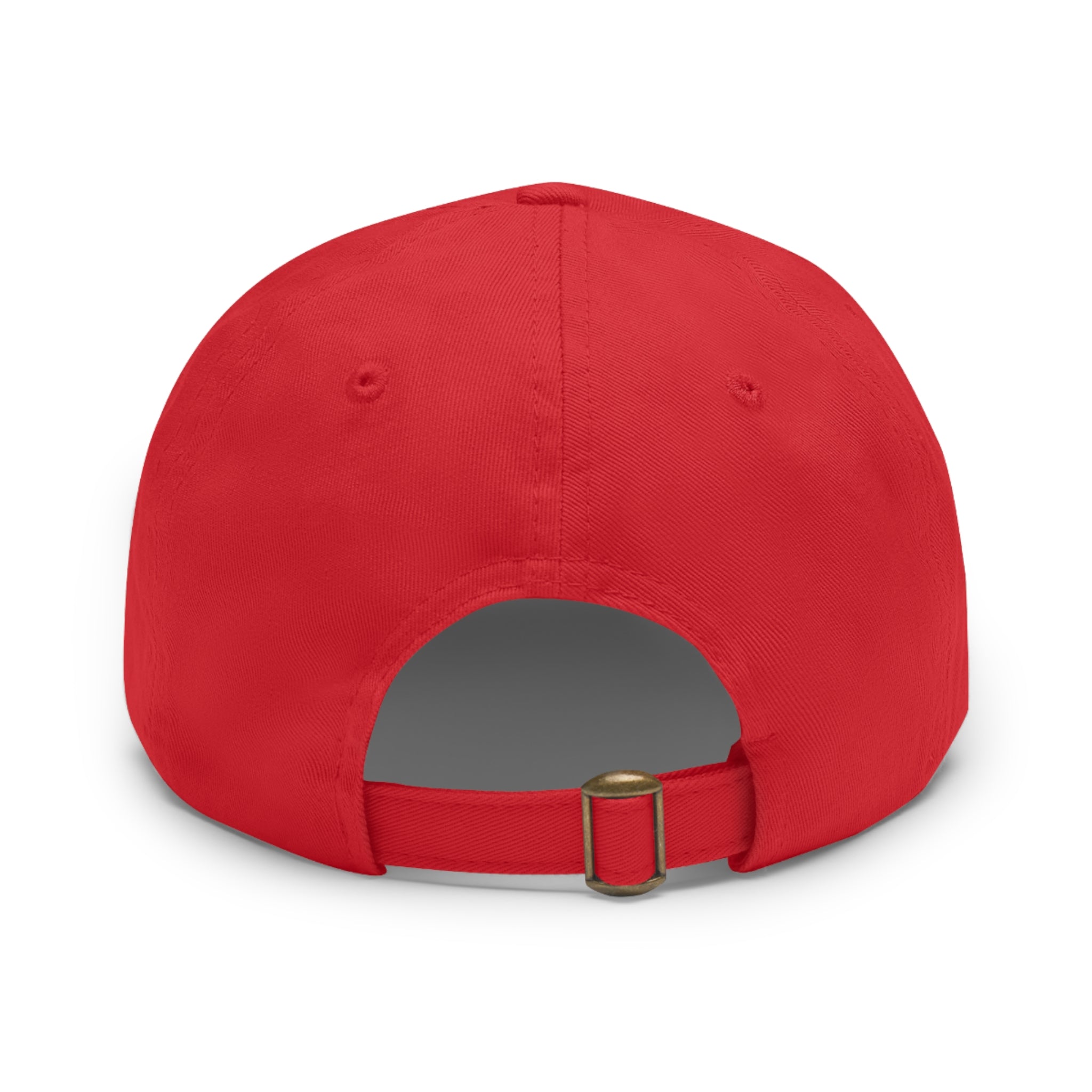 Live Grateful Leather Patch Hat — Casual Unisex Cotton Baseball Cap