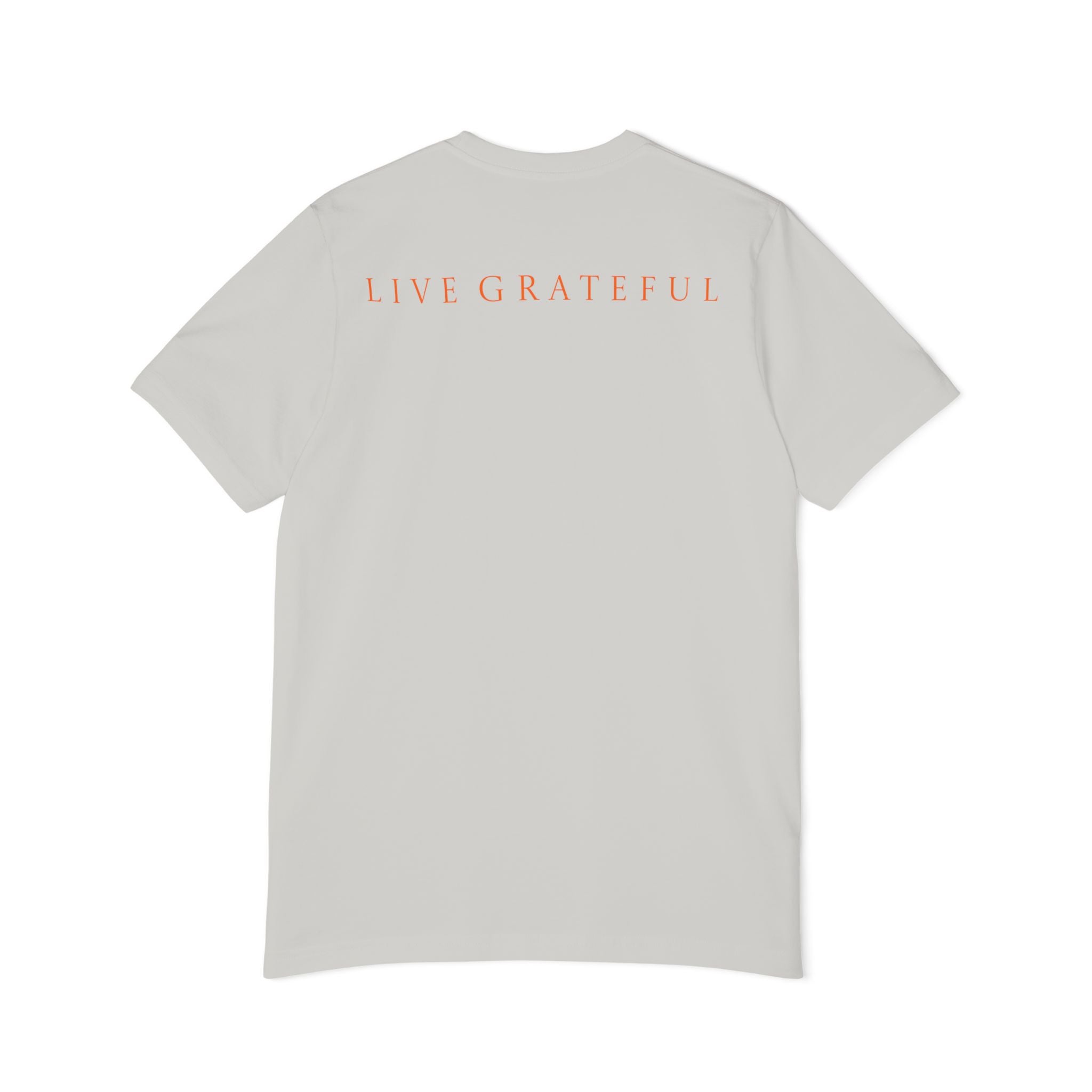 Patriotic Military Emblems T-Shirt — "Live Grateful" USA-Made Tee