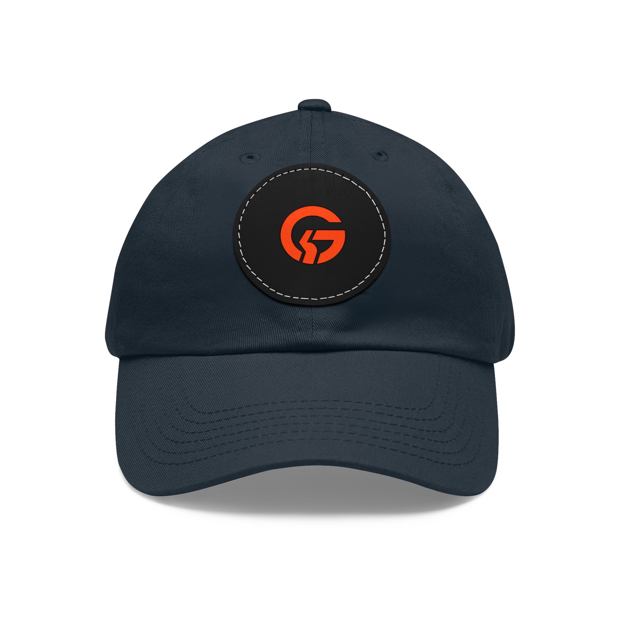 Grateful Logo — Minimal Orange Logo Baseball Cap