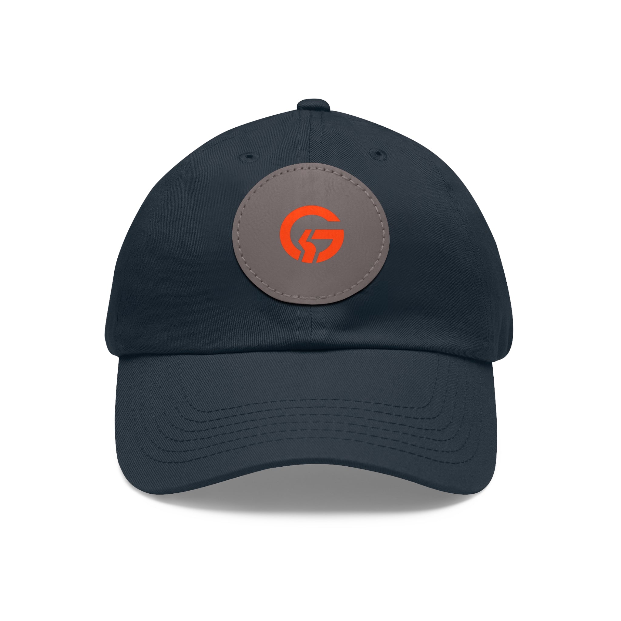 Grateful Logo — Minimal Orange Logo Baseball Cap