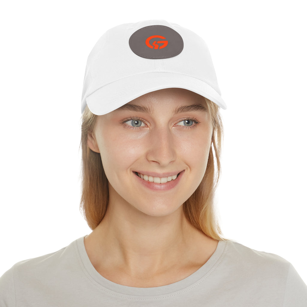 Grateful Logo — Minimal Orange Logo Baseball Cap