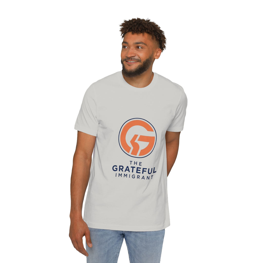 Grateful Immigrant Logo T-Shirt — “Live Grateful” Graphic Tee