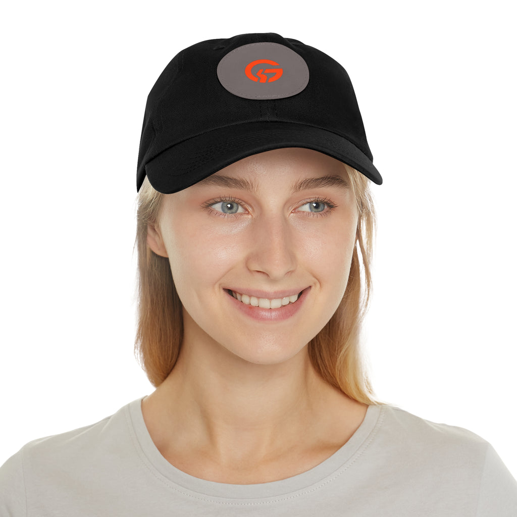 Grateful Logo — Minimal Orange Logo Baseball Cap