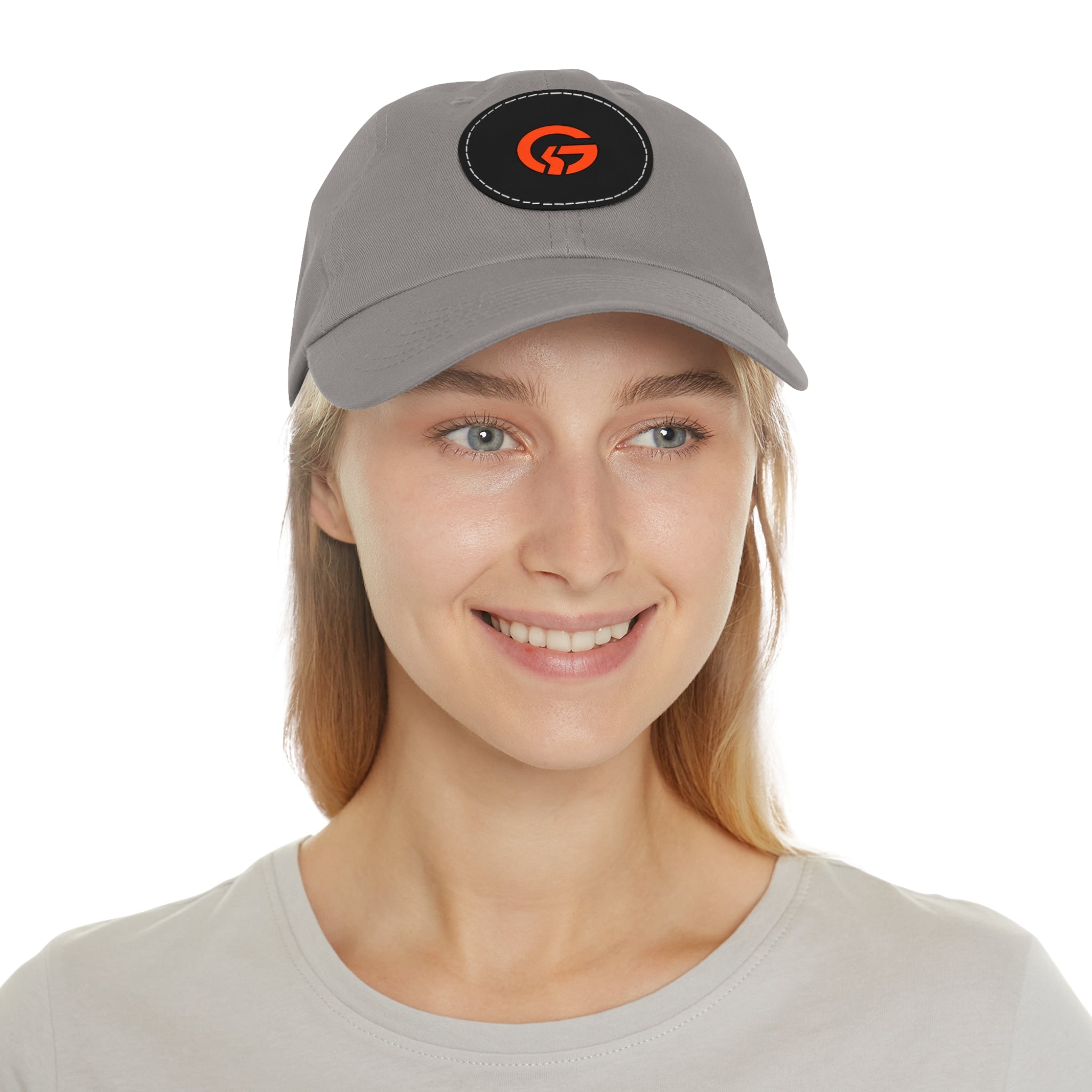 Grateful Logo — Minimal Orange Logo Baseball Cap