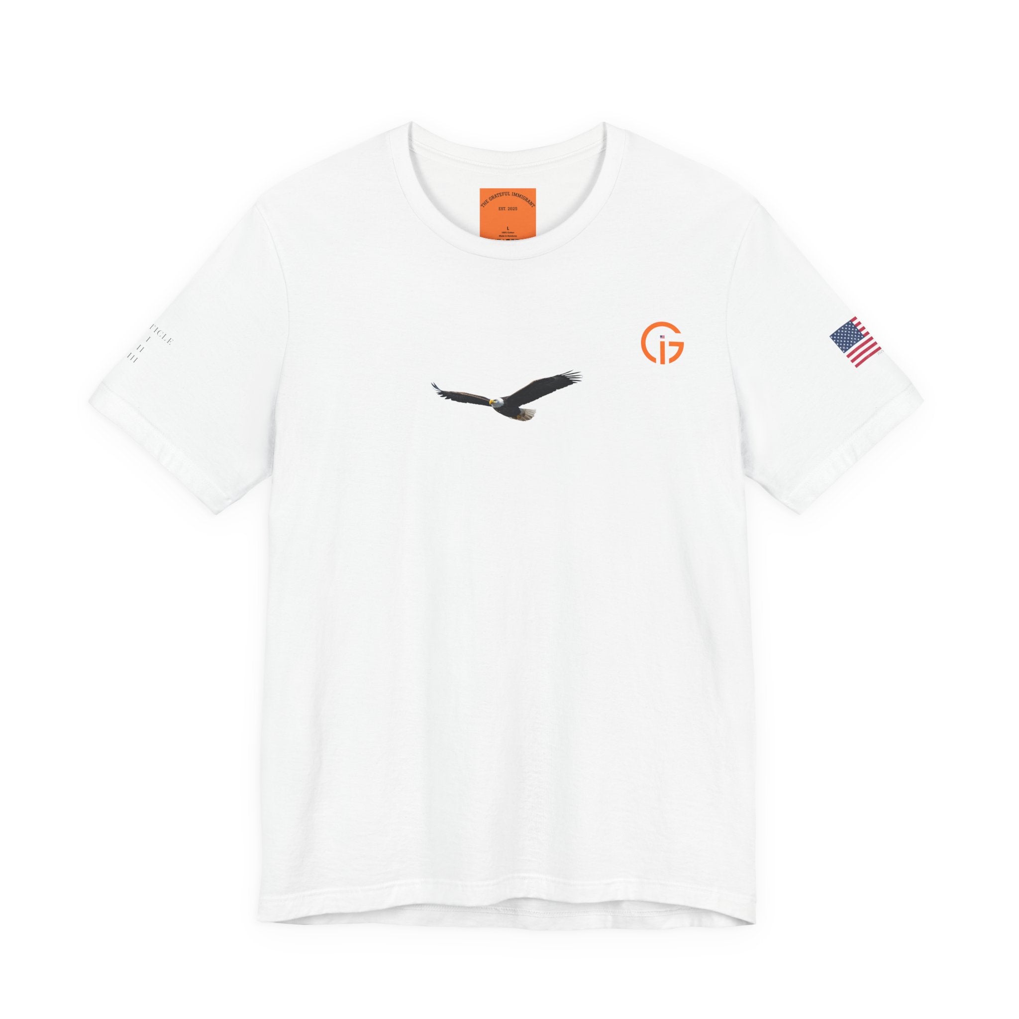 Live Grateful Tee — Minimalist Inspirational Short Sleeve Shirt