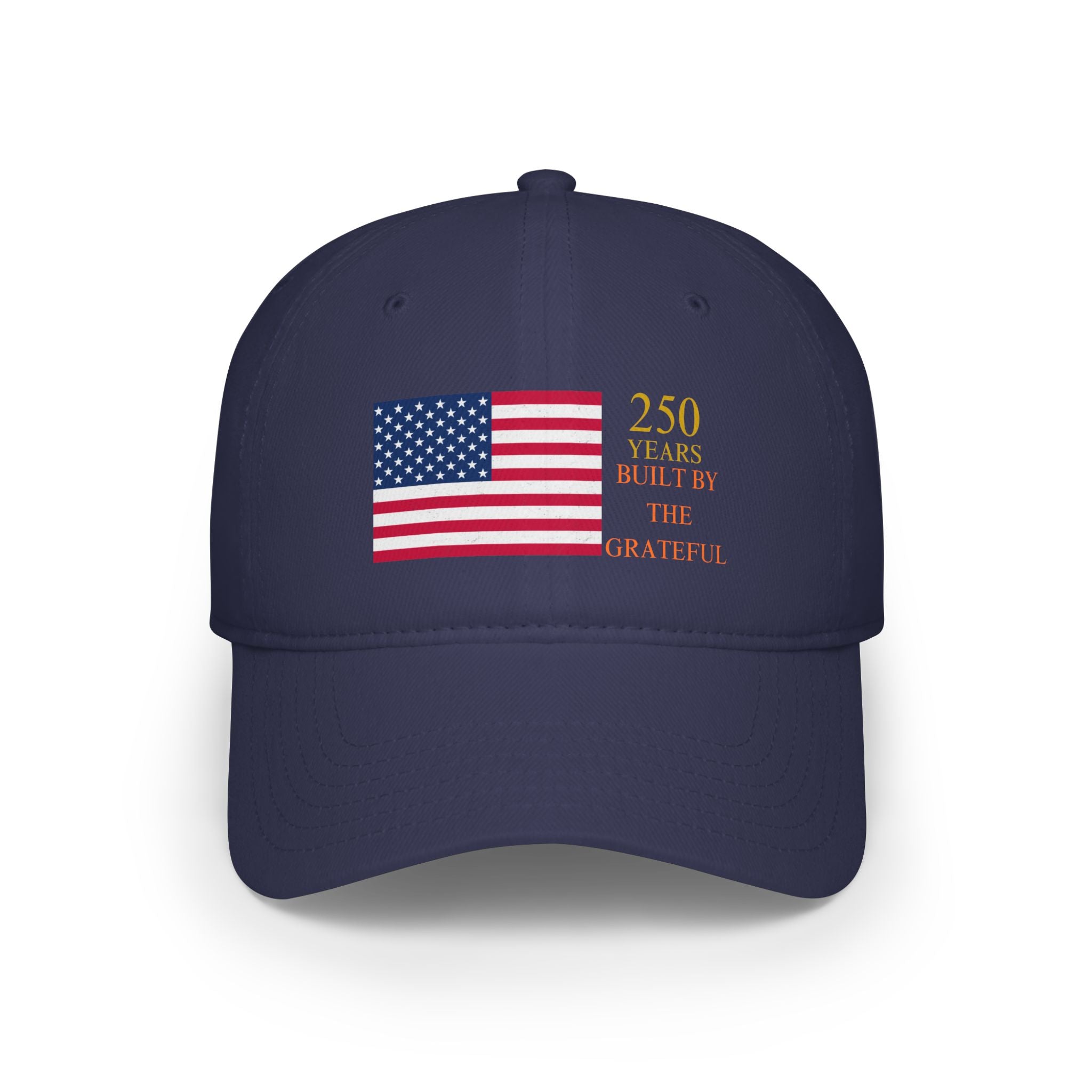 American Flag 250th Anniversary Low Profile Baseball Cap