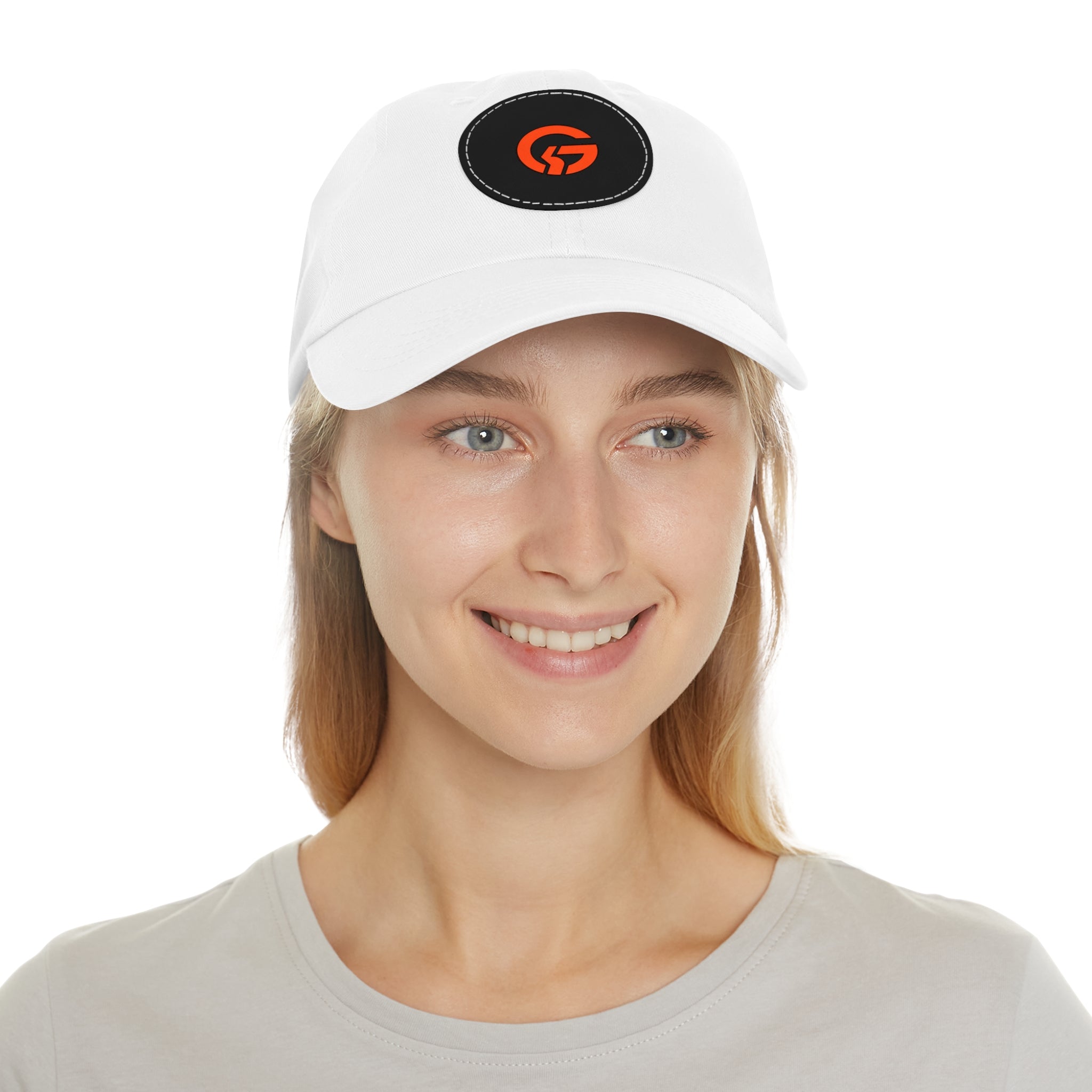 Grateful Logo — Minimal Orange Logo Baseball Cap