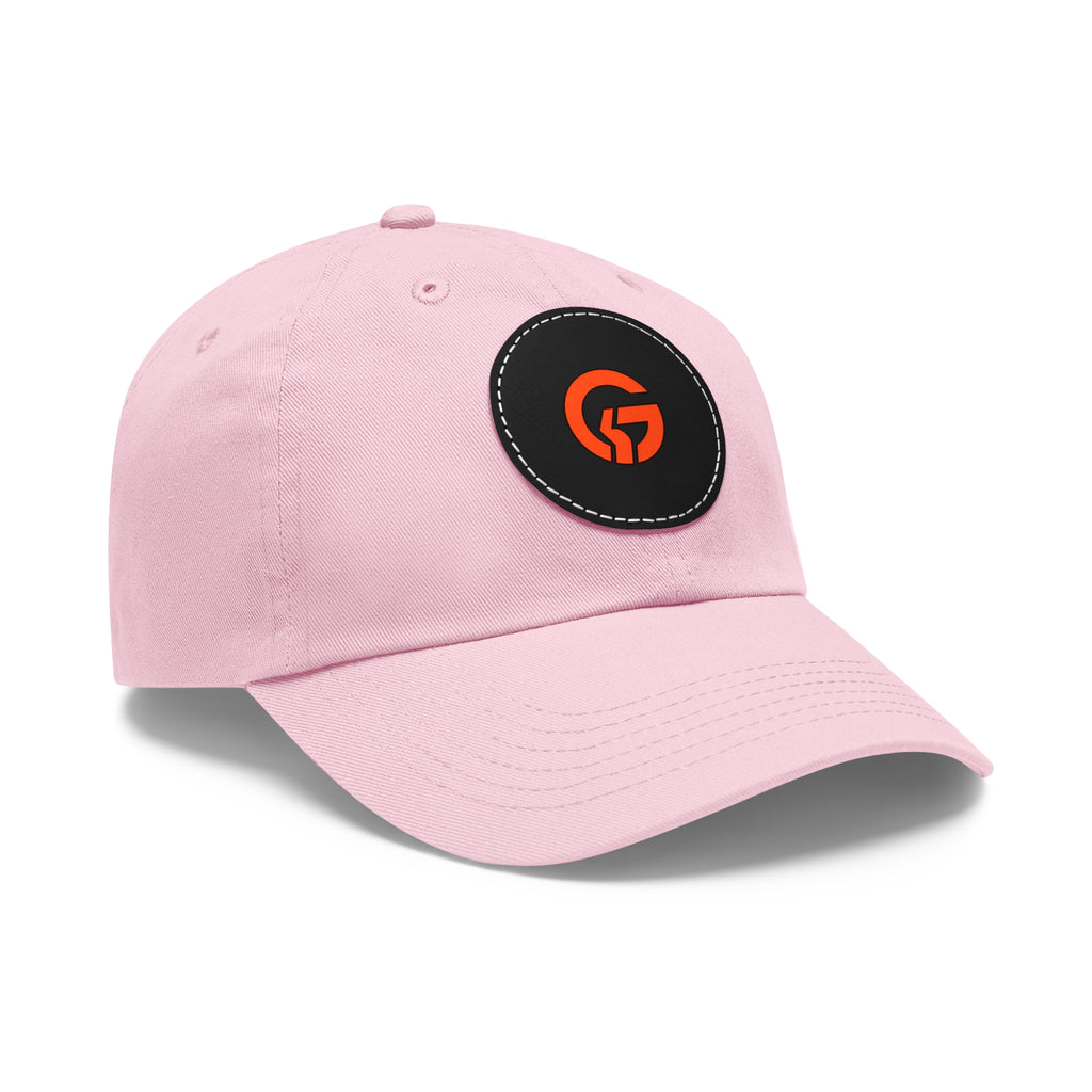 Grateful Logo — Minimal Orange Logo Baseball Cap