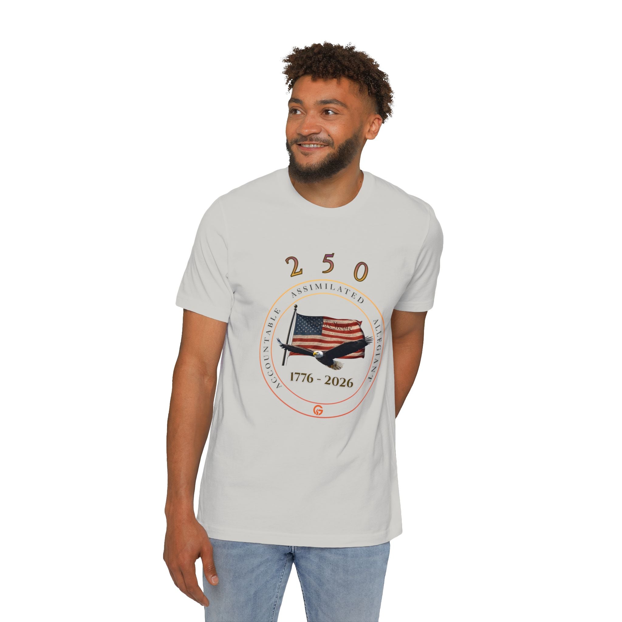 250 Grateful Years -  "Live Grateful" USA 1776–2026 Commemorative Tee