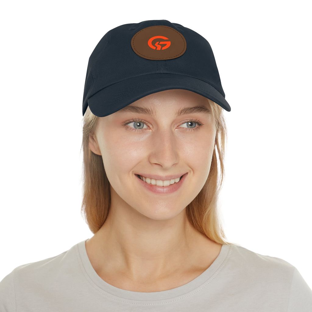 Grateful Logo — Minimal Orange Logo Baseball Cap
