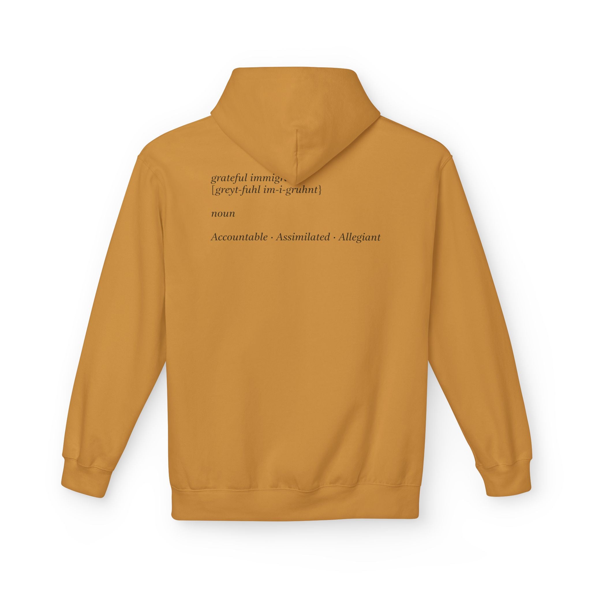 Hoodie — American Gratitude Graphic Pullover
