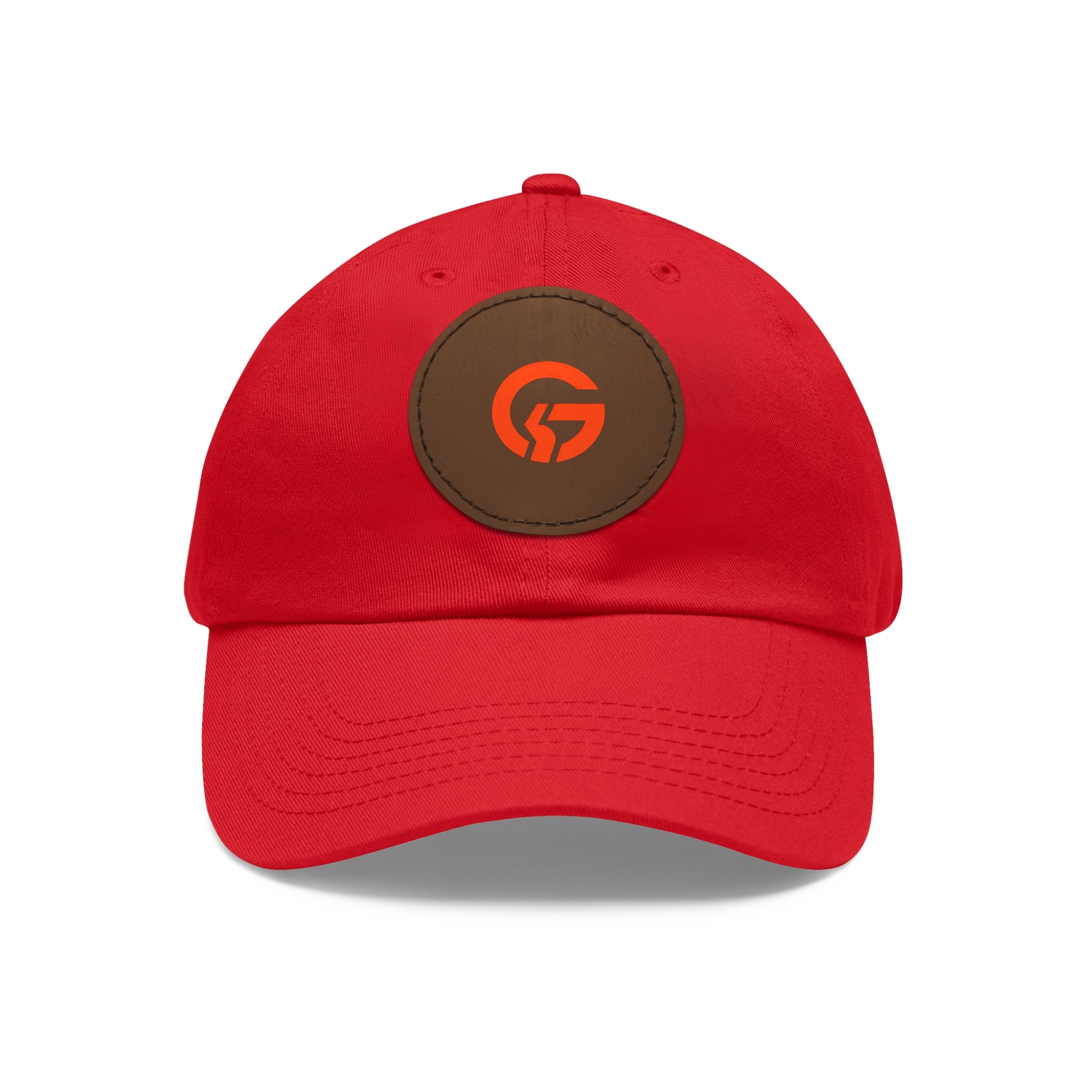 Grateful Logo — Minimal Orange Logo Baseball Cap