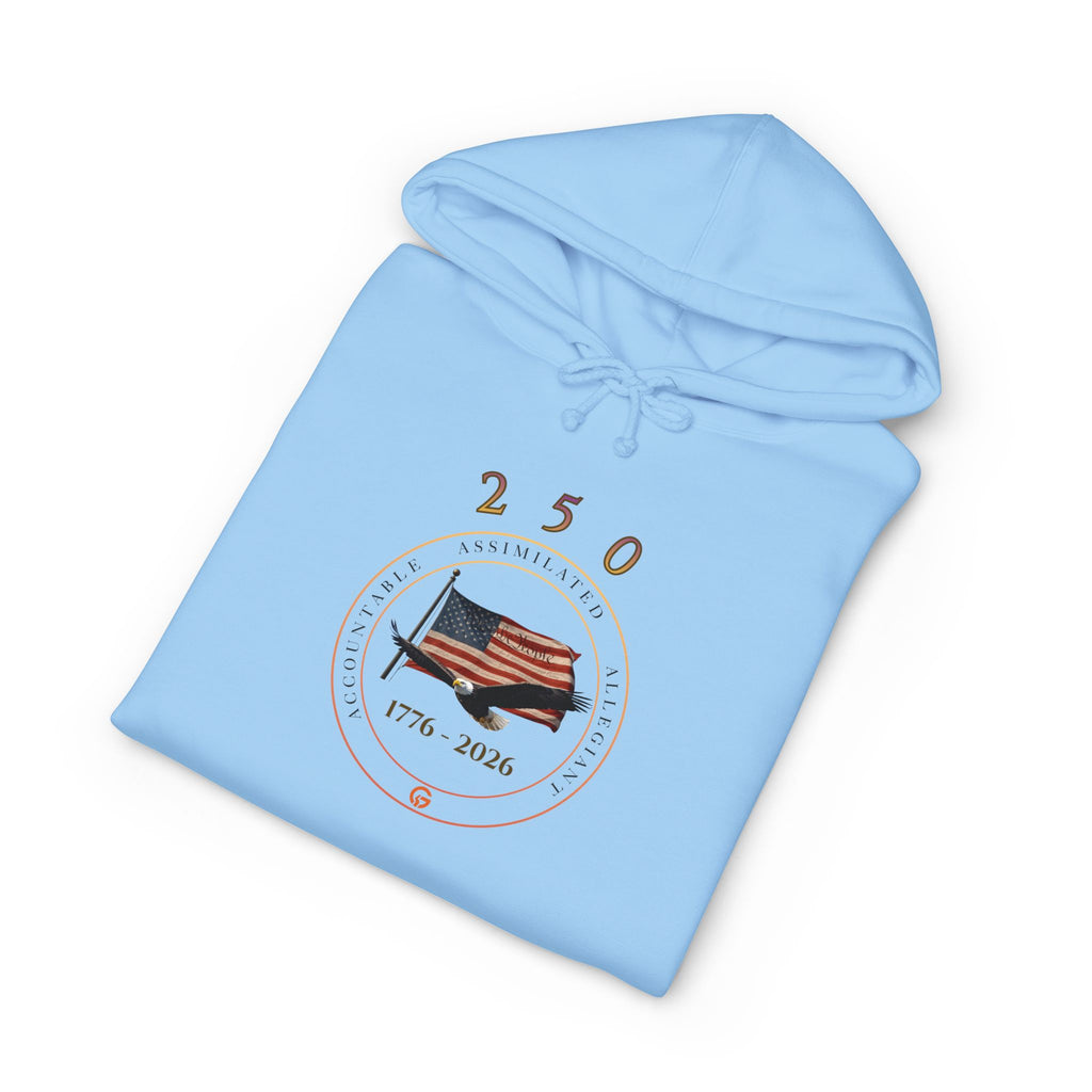 250 Grateful Years  Heavy Premium American Grateful Hoodie