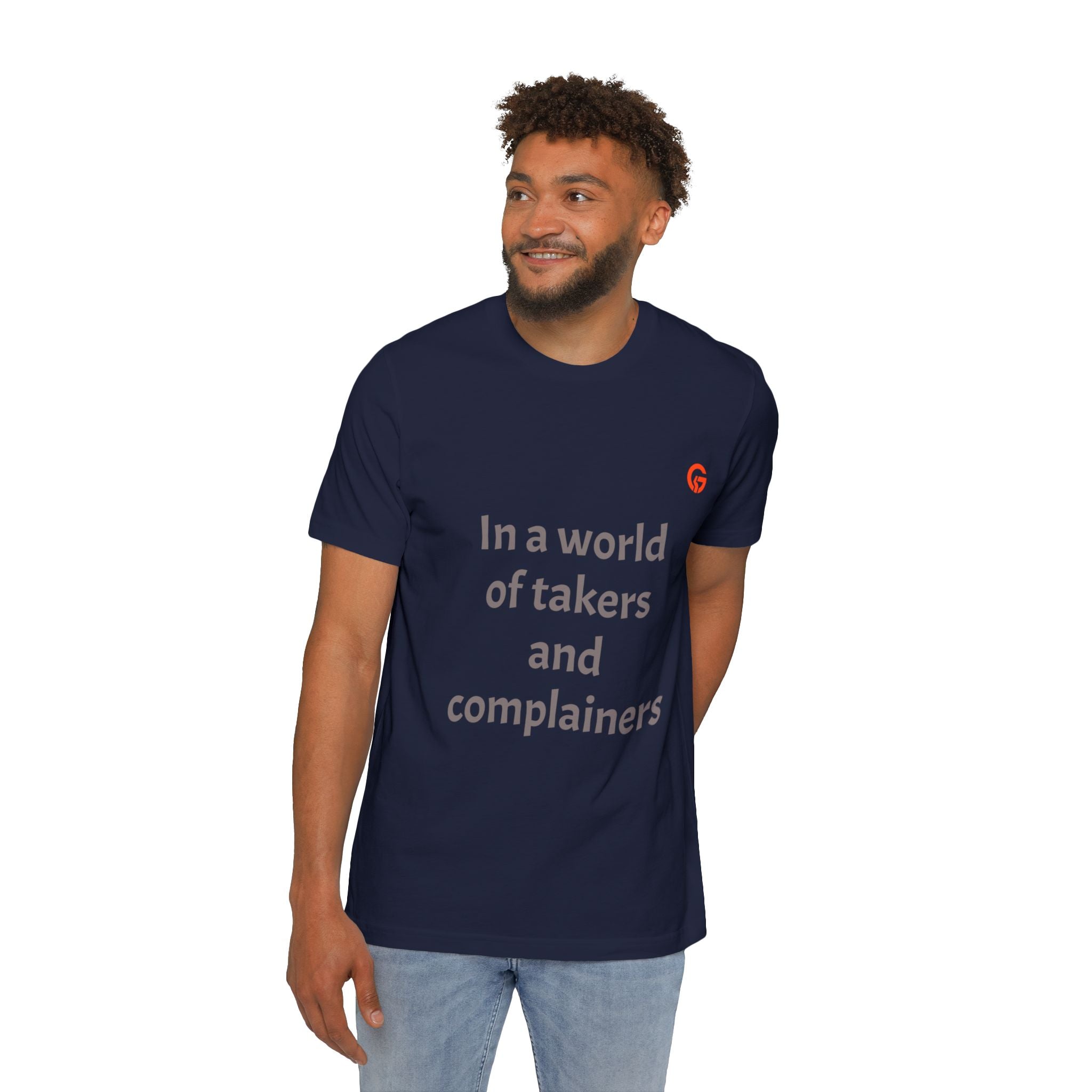 Gratitude Is Rebellion T-Shirt — "In a world of takers and complainers" Inspirational Tee