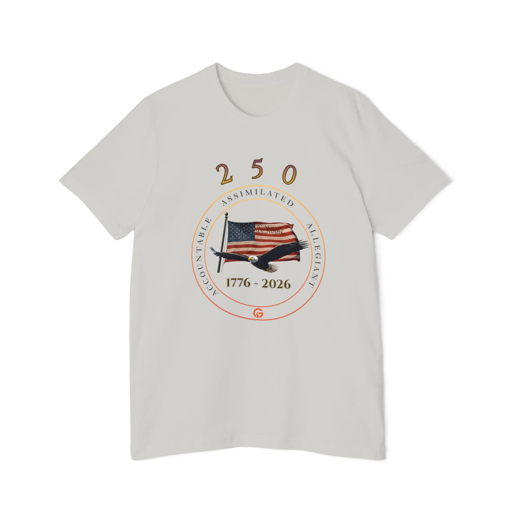 250 Grateful Years -  "Live Grateful" USA 1776–2026 Commemorative Tee