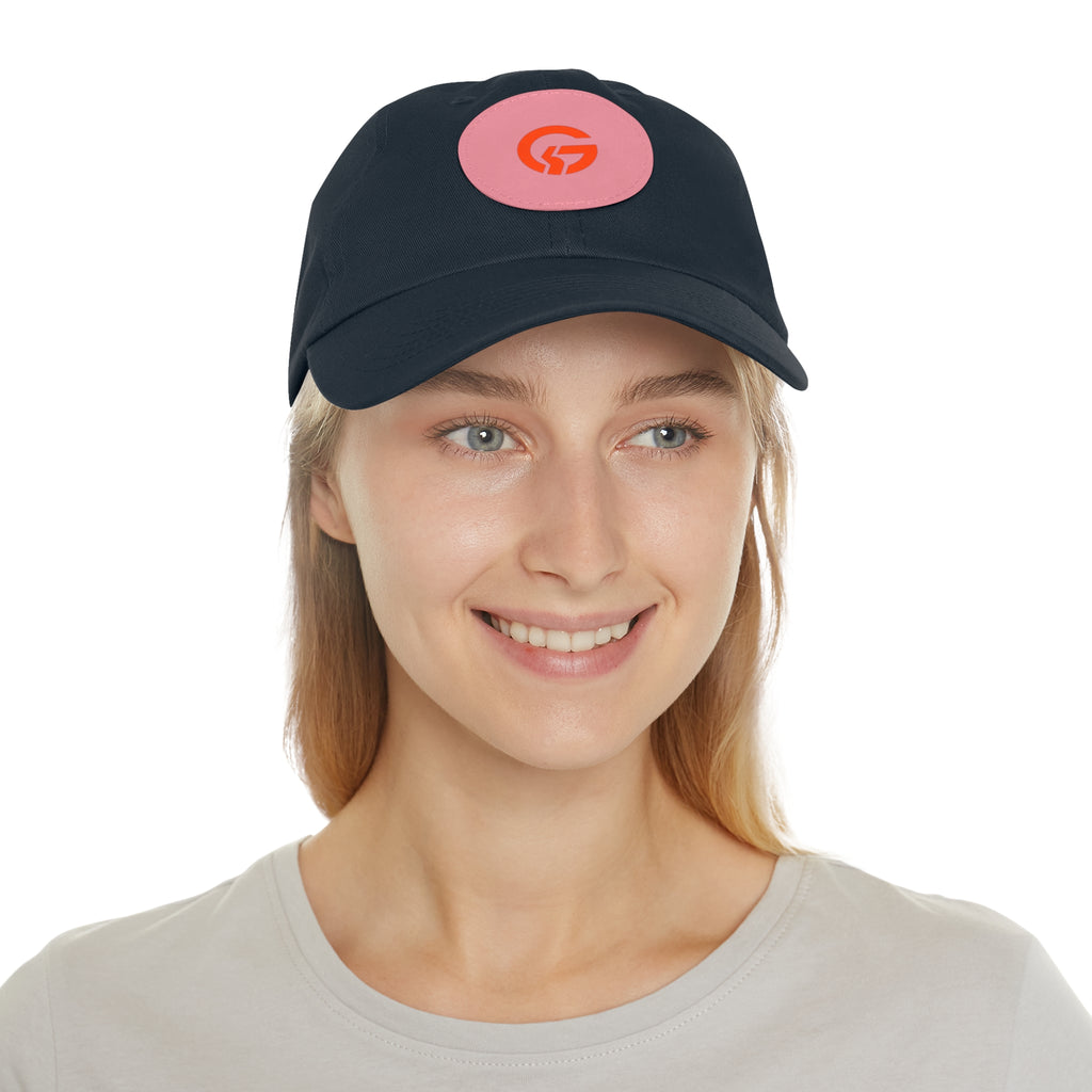 Grateful Logo — Minimal Orange Logo Baseball Cap