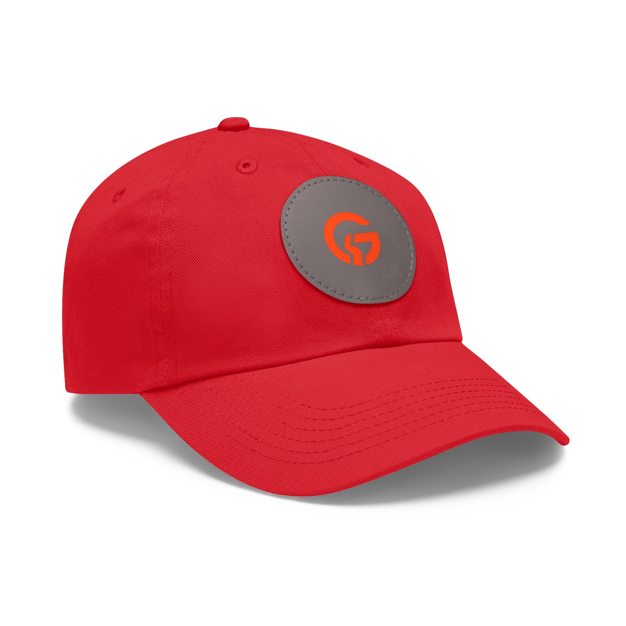 Grateful Logo — Minimal Orange Logo Baseball Cap