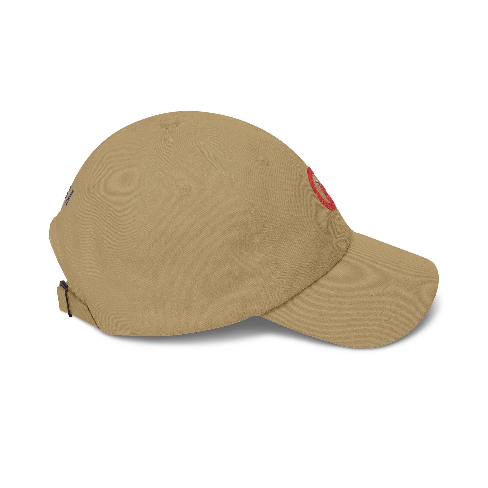 Grateful Logo - Minimal Red G Logo Hat with 'USA' Embroidery