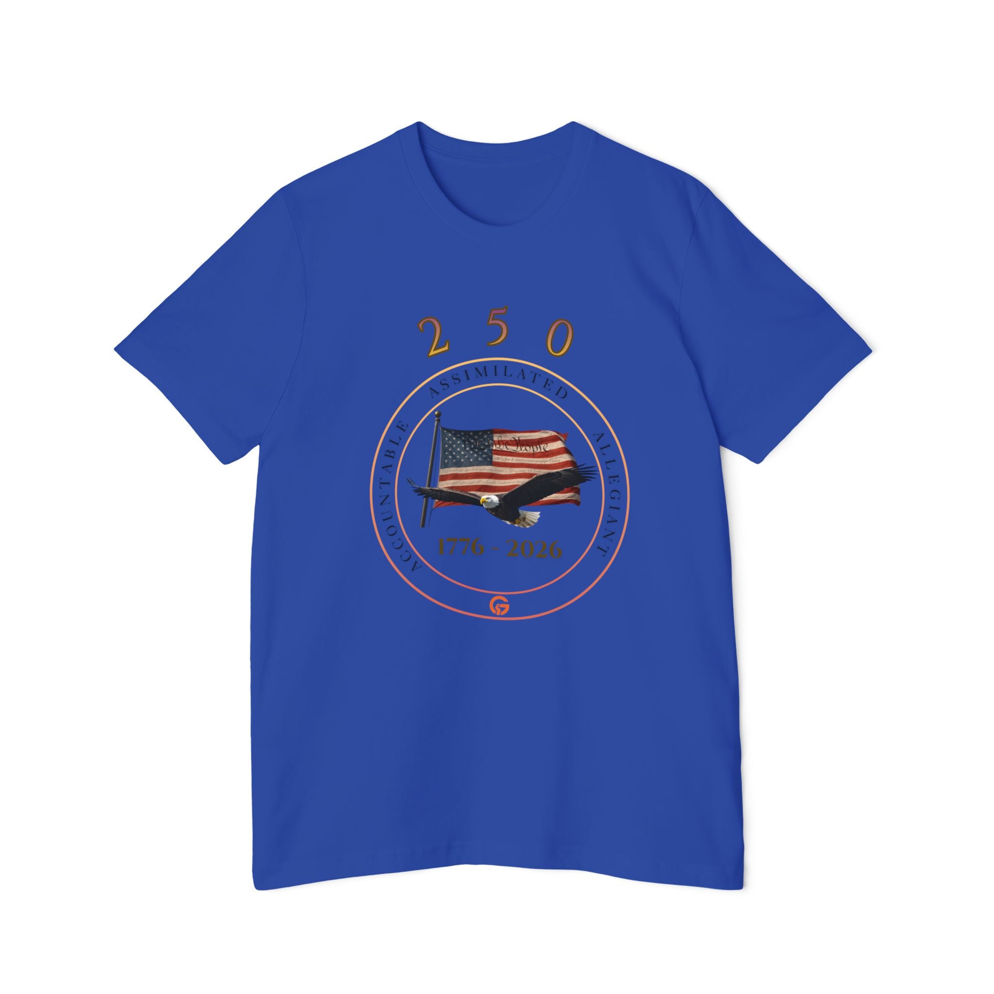 250 Grateful Years -  "Live Grateful" USA 1776–2026 Commemorative Tee