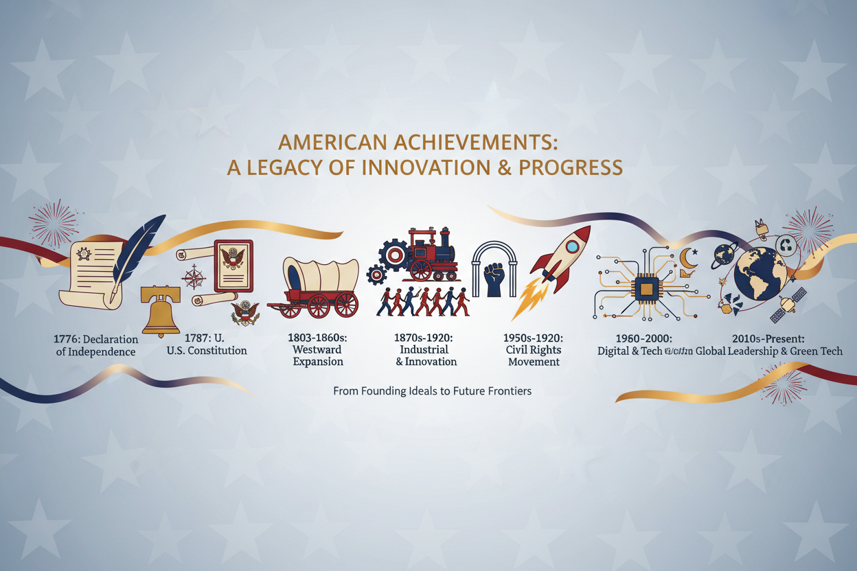 great American timeline of achievement 
